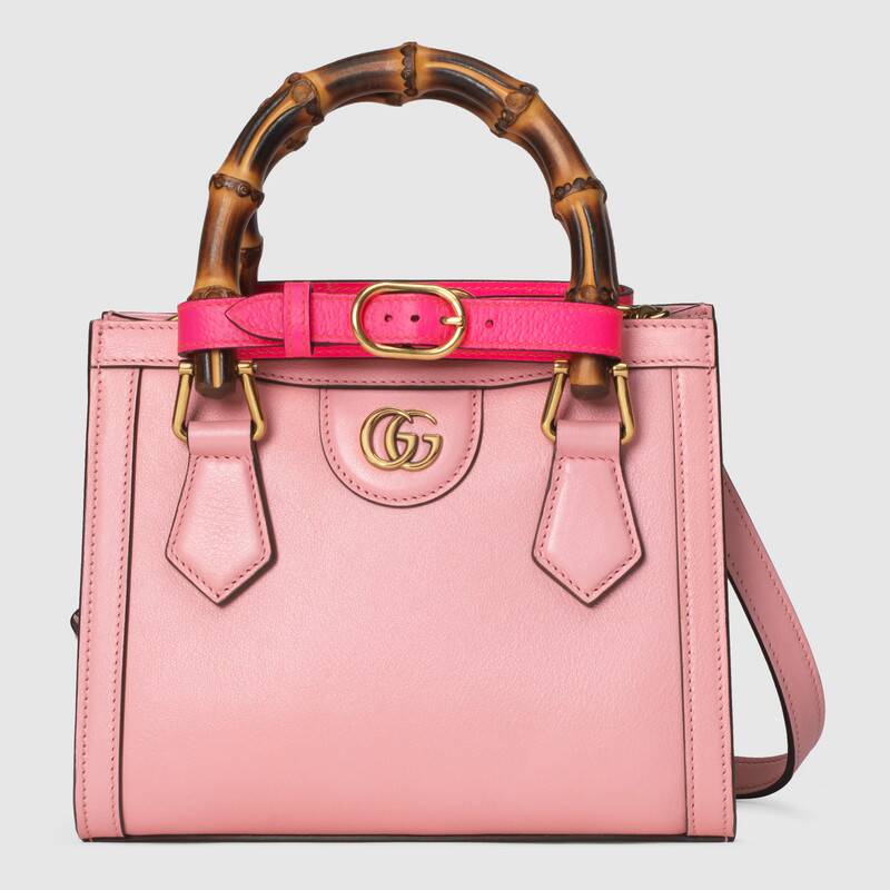 Gucci Diana Mini Tote Bag Shoulder Bag 655661 Pink